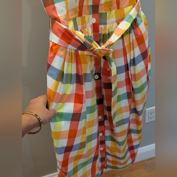 Christopher John Rogers Multicolor Plaid Dress - Picture 8 of 15
